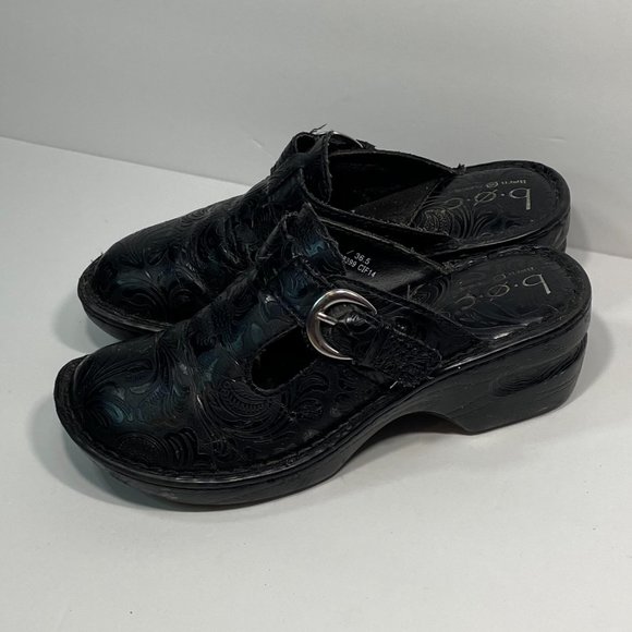 BOC Born Concepts Black Floral Buckle Backless - Picture 2 of 10